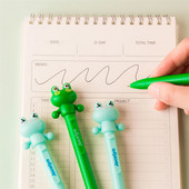 Korejske dopisnice Gel olovke s crtanim filmom Žaba Princ Kawaii slatka dječja olovka Vodena olovka s potpisom Studentski ured Školski pribor