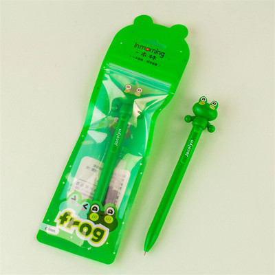 Korejske dopisnice Gel olovke s crtanim filmom Žaba Princ Kawaii slatka dječja olovka Vodena olovka s potpisom Studentski ured Školski pribor