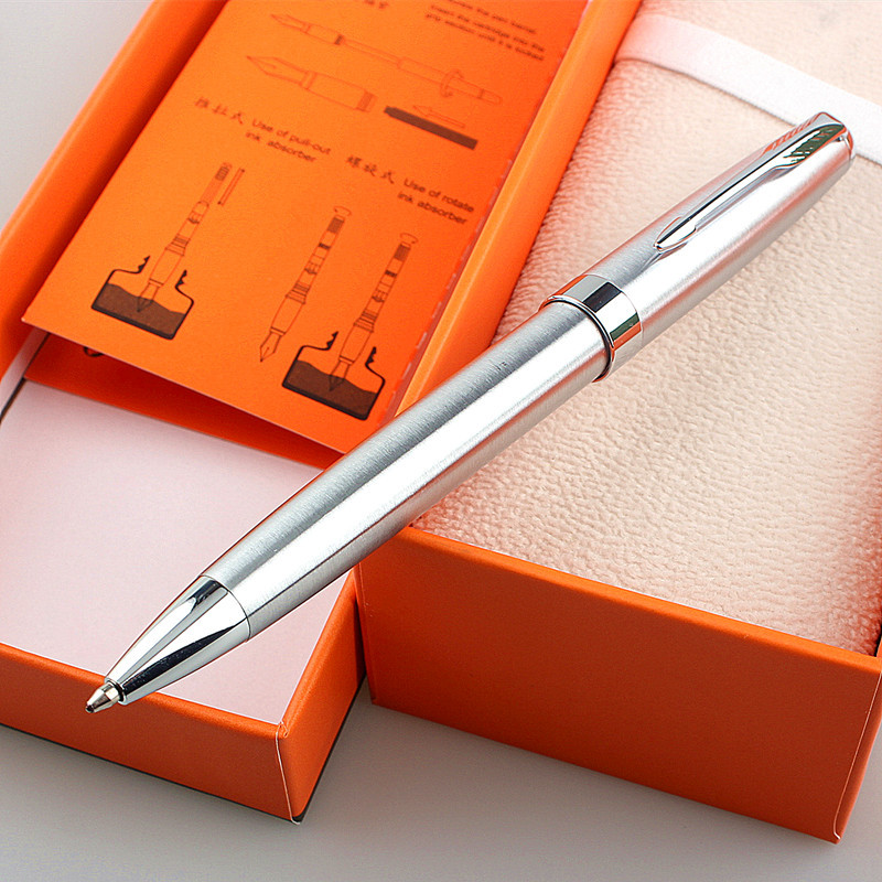 Luksuzna visokokvalitetna 4 raznobojna kemijska olovka Business Office 0,7 mm s vrhom, novi pribor za učenike, olovke za pisanje