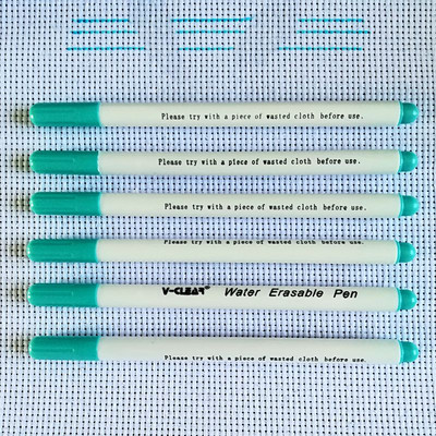 Olovka za označavanje tinte koja nestaje Olovka za označavanje zrakom i vodom Izbrisiva olovka Marker za tkaninu Privremena olovka za označavanje koja automatski nestaje za tkaninu (plava)