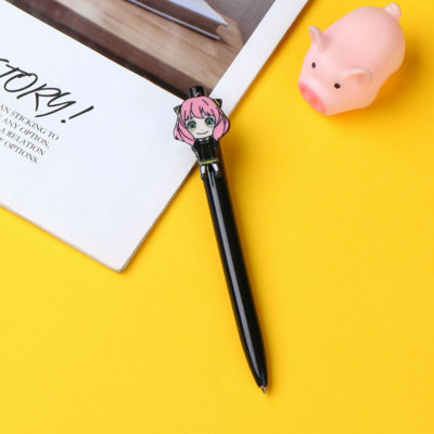 Anime SPY×FAMILY Kemijska olovka Kawaii Akrilna tiskarska olovka Neutralna olovka Školski pribor Loid Forger Anya Forger Yor Forger