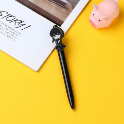 Anime SPY×FAMILY Kemijska olovka Kawaii Akrilna tiskarska olovka Neutralna olovka Školski pribor Loid Forger Anya Forger Yor Forger