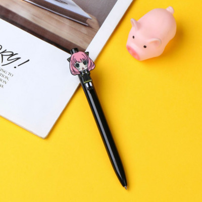 Anime SPY×FAMILY Kemijska olovka Kawaii Akrilna tiskarska olovka Neutralna olovka Školski pribor Loid Forger Anya Forger Yor Forger