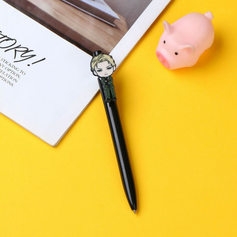 Anime SPY×FAMILY Kemijska olovka Kawaii Akrilna tiskarska olovka Neutralna olovka Školski pribor Loid Forger Anya Forger Yor Forger