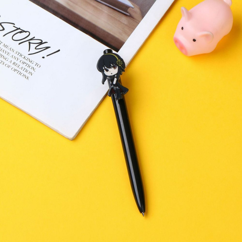 Anime SPY×FAMILY Kemijska olovka Kawaii Akrilna tiskarska olovka Neutralna olovka Školski pribor Loid Forger Anya Forger Yor Forger