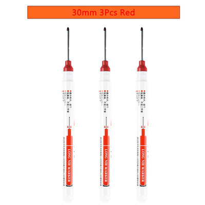 20MM markeri s dugom glavom crvene/crne/plave/bijele tinte Dekoracija drva za kupaonicu Višenamjenske olovke s dubokim rupama