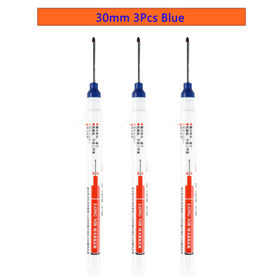 20MM markeri s dugom glavom crvene/crne/plave/bijele tinte Dekoracija drva za kupaonicu Višenamjenske olovke s dubokim rupama