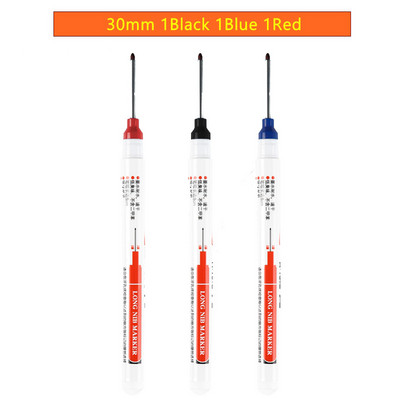 20MM markeri s dugom glavom crvene/crne/plave/bijele tinte Dekoracija drva za kupaonicu Višenamjenske olovke s dubokim rupama