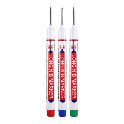 20MM markeri s dugom glavom crvene/crne/plave/bijele tinte Dekoracija drva za kupaonicu Višenamjenske olovke s dubokim rupama