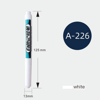 Комплект маркери за бяла боя 0,7/1,0/2,5 мм фин връх Маслена перманентна боя за скали, тъкани, дърво, метал, стъкло, платно, графити на гуми