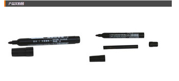 5 τμχ Μόνιμη Πέννα Μαρκαδόρου Λαδιού Αδιάβροχο Μαύρο Στυλό για Μαρκαδόρους Ελαστικών Γρήγορη Στέγνωμα Signature Στυλό Προμήθειες