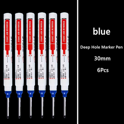 Olovke s dugačkom glavom od 30 mm Keramičke glazirane pločice za kupaonicu Ukrasi za obradu drveta Višenamjenski set flomastera s dubokim rupama Bijela 20 mm