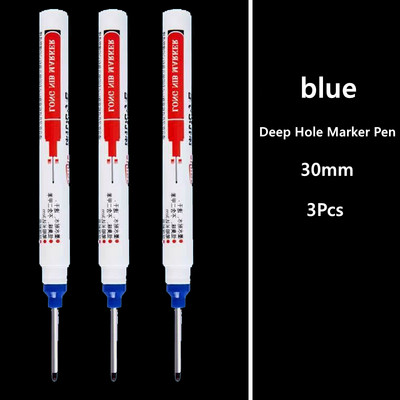 Olovke s dugačkom glavom od 30 mm Keramičke glazirane pločice za kupaonicu Ukrasi za obradu drveta Višenamjenski set flomastera s dubokim rupama Bijela 20 mm