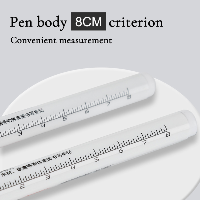 Olovke s dugačkom glavom od 30 mm Keramičke glazirane pločice za kupaonicu Ukrasi za obradu drveta Višenamjenski set flomastera s dubokim rupama Bijela 20 mm