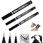 Kromirani srebrni marker DIY marker u boji Ogledalo Tekući kromirani završetak Metalik Vodootporan na UV zračenje Pribor za rukotvorine Olovka