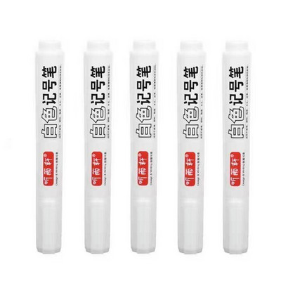 Haile 2-6 gab metālam baltiem eļļainiem marķieriem ūdensnecaurlaidīgs pastāvīgs plastmasas želejveida pildspalvas rakstīšanas zīmējums, DIY grafiti kancelejas piederumu piezīmju grāmatiņa