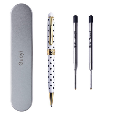 Guoyi A127 424 G2 топка Луксозна Eenvoudige Business Examen Метални подаръци от висок клас Масова персонализация Лого Подписна писалка