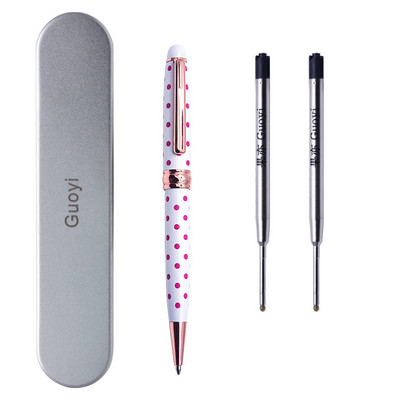 Guoyi A127 424 G2 топка Луксозна Eenvoudige Business Examen Метални подаръци от висок клас Масова персонализация Лого Подписна писалка