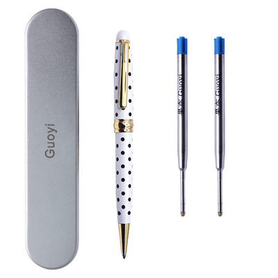 Guoyi A127 424 G2 топка Луксозна Eenvoudige Business Examen Метални подаръци от висок клас Масова персонализация Лого Подписна писалка