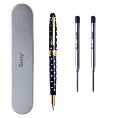 Guoyi A127 424 G2 топка Луксозна Eenvoudige Business Examen Метални подаръци от висок клас Масова персонализация Лого Подписна писалка