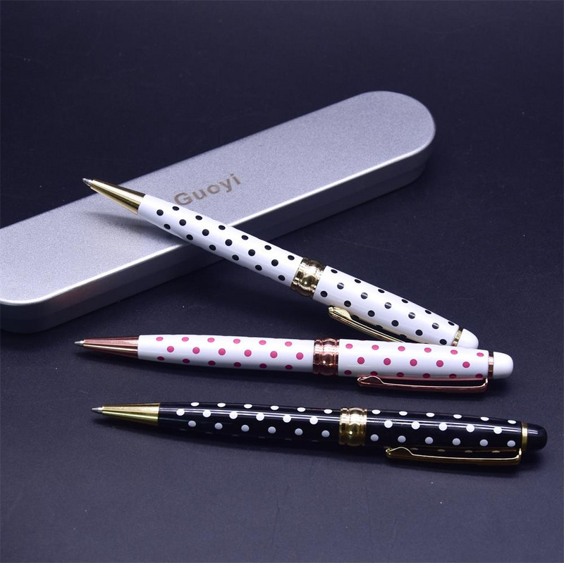 Guoyi A127 424 G2 топка Луксозна Eenvoudige Business Examen Метални подаръци от висок клас Масова персонализация Лого Подписна писалка