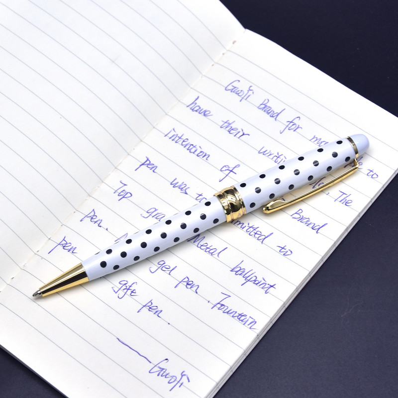 Guoyi A127 424 G2 топка Луксозна Eenvoudige Business Examen Метални подаръци от висок клас Масова персонализация Лого Подписна писалка