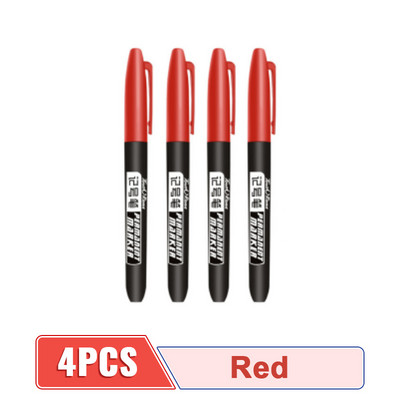 4/6/8Pcs Permanentna flomaster Fine Point Vodootporna tinta Tanka pero Crno Plava Crvena Tinta 1,5 mm Fine Art Marker olovke