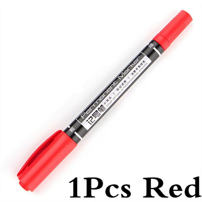 1/3 buc/set Marcator rezistent la apă Ulei Vârf dublu permanent 0,5/1,0 mm Penit Negru Albastru Roșu Marcator de artă Papetărie școală de birou