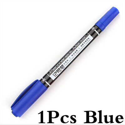 1/3 buc/set Marcator rezistent la apă Ulei Vârf dublu permanent 0,5/1,0 mm Penit Negru Albastru Roșu Marcator de artă Papetărie școală de birou
