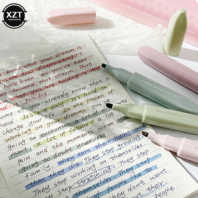 4 τμχ Monet Colors Μαρκαδόρο Μαρκαδόρο Μαρκαδόρο Κραγιόν Σχεδιασμός Μαλακό πινέλο Συμβουλή για Σχέδιο Ζωγραφική Σχολικά είδη