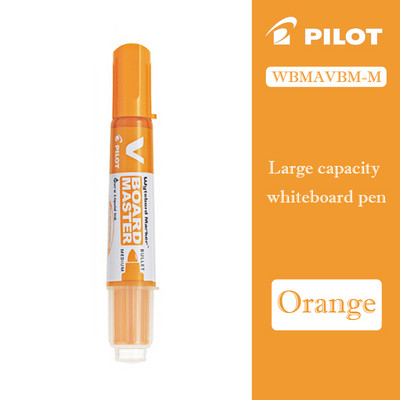 1 pix PILOT pentru tablă albă de mare capacitate, cu cap rotund, WBMAVBM, marcaj de siguranță pe bază de apă, încărcare înlocuibilă 6 culori opționale