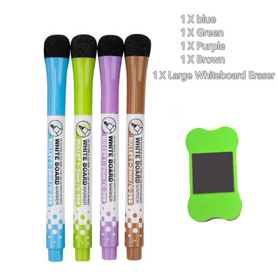 8 culori, ștergătoare, marcator magnetic pentru tablă albă, pixuri cu cretă lichidă pentru tablă albă, pentru copii, desen, profesor, papetărie de birou