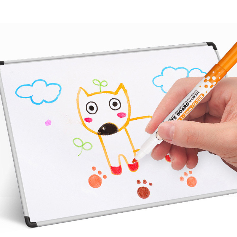 8 culori, ștergătoare, marcator magnetic pentru tablă albă, pixuri cu cretă lichidă pentru tablă albă, pentru copii, desen, profesor, papetărie de birou