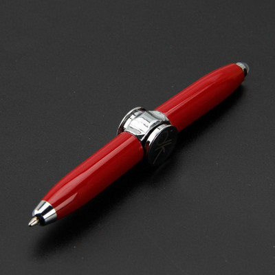 LED Spinning Pen Ball Pen Fidget Spinner Hand Top Light Stres Relief Jucării Cadou en-gros