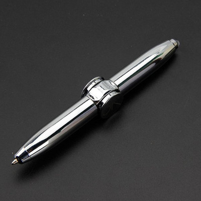 LED Spinning Pen Ball Pen Fidget Spinner Hand Top Light Stres Relief Jucării Cadou en-gros