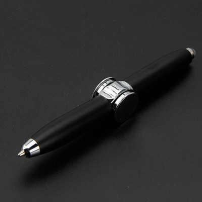 LED Spinning Pen Ball Pen Fidget Spinner Hand Top Light Stres Relief Jucării Cadou en-gros