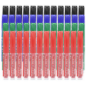 12 kom/set Set markera za bijelu ploču koji se može izbrisati Olovka za suho brisanje znakova Tinta za ponovno punjenje Uredski školski pribor Poklon za studente Crna Plava Crvena