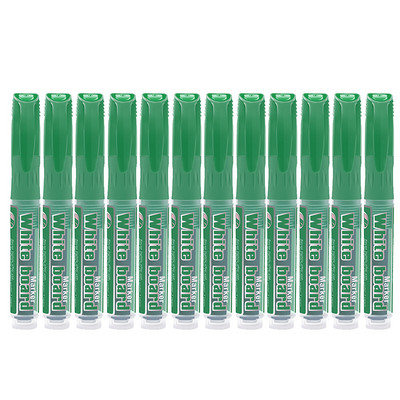 12 kom/set Set markera za bijelu ploču koji se može izbrisati Olovka za suho brisanje znakova Tinta za ponovno punjenje Uredski školski pribor Poklon za studente Crna Plava Crvena