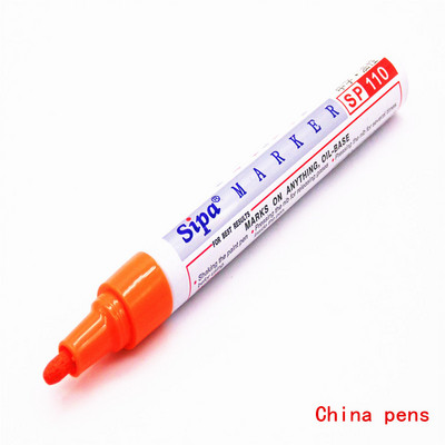 Luksuzna olovka u 12 boja Vodootporna gumena trajna boja Umjetnička flomaster olovka Gazni sloj gume za automobile Oslikavanje guma za okoliš