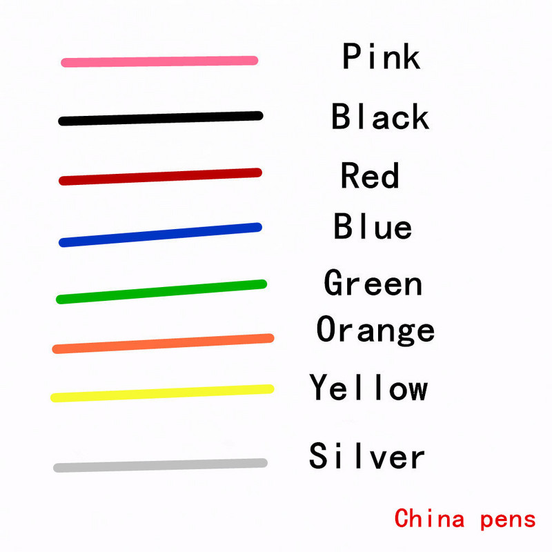 Luksuzna olovka u 12 boja Vodootporna gumena trajna boja Umjetnička flomaster olovka Gazni sloj gume za automobile Oslikavanje guma za okoliš