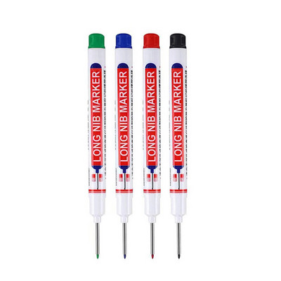 Haile Oily Vodootporni alat za markere s dubokim rupama Komplet olovki za kupaonicu Dekoracija za obradu drveta Višenamjenski markeri s dugačkom glavom Bijeli 20 mm