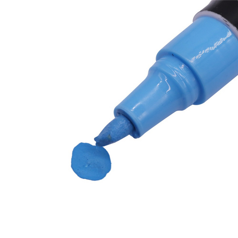 1 Buc LED Highlighter Marks Pen Pensula de vopsea Queen Bee Marker Pen 135mm * 4mm 8 Culori Opțional Penie Teșită Penie Penie Instrumente pentru apicultura