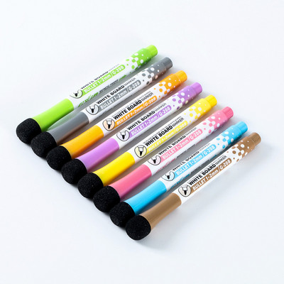 Whiteboard Markers with Dry Erase Eraser Cap Magnetic Dry Erase Markers Fine Tip Low-Odor Markers for Kids & School Supplies