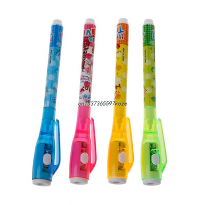 P82A 4Kit Pen Невидима писалка с мастило за Secret Message Играчка за детско парти