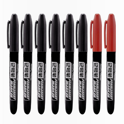 8 kom/set Permanentna flomaster Fine Point Vodootporna tinta Tanka olovka Crno Plava Crvena Tinta 1,5 mm fine umjetničke flomastere u boji