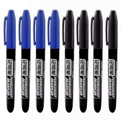 8 kom/set Permanentna flomaster Fine Point Vodootporna tinta Tanka olovka Crno Plava Crvena Tinta 1,5 mm fine umjetničke flomastere u boji