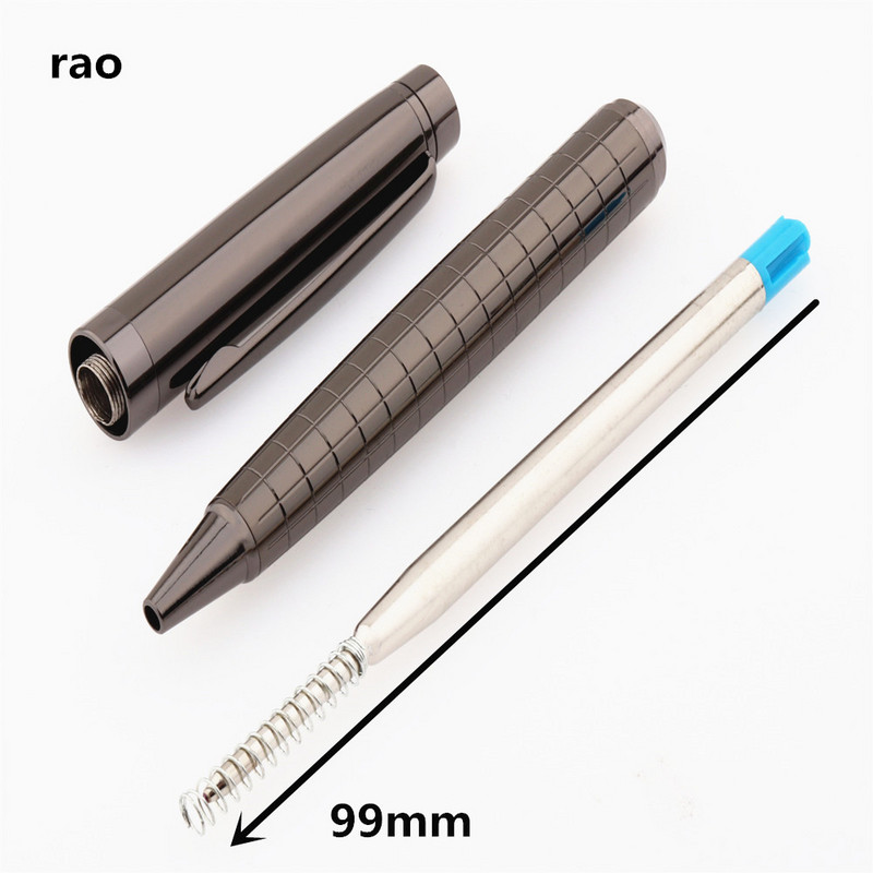 Luxus minőségű 856 Szürke vonal Színes Üzleti irodai Közepes hegyű golyóstoll Új Diák Írószer tanszerek