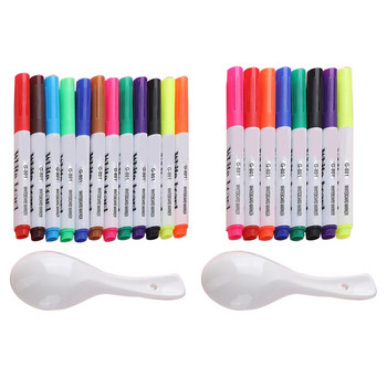 Y3NC Floating Highlighter Floating Pen Комплект химикалки за бяла дъска за деца Ig Популярен изтриваем маркер на водна основа Маркер за плочки