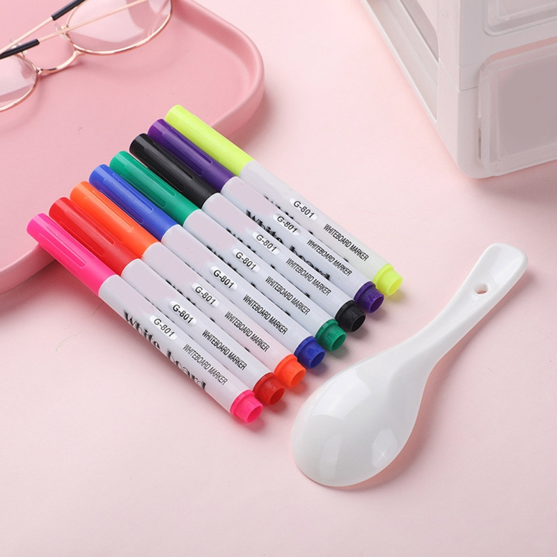 Y3NC plutajući marker Plutajuća olovka Set olovki za bijelu ploču za djecu Ig Popularni brisljivi marker na bazi vode Marker za pločice
