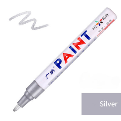 12 buc. Marker permanent colorat pentru vopsea Marker albi impermeabili pentru banda de rulare a anvelopelor țesătură din cauciuc Vopsea metal 12 culori Pixuri pentru vopsea